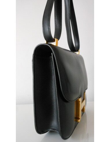 SAC HERMES CONSTANCE NOIR