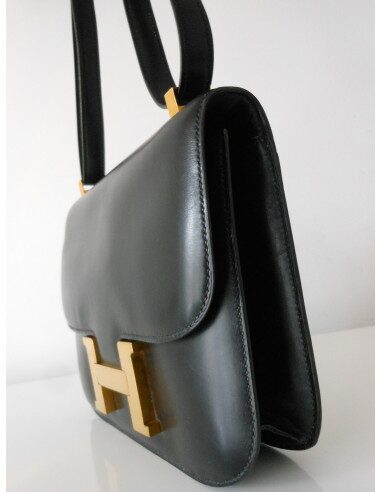 SAC HERMES CONSTANCE NOIR