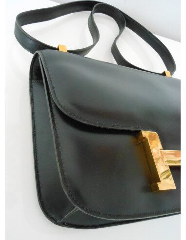 SAC HERMES CONSTANCE NOIR
