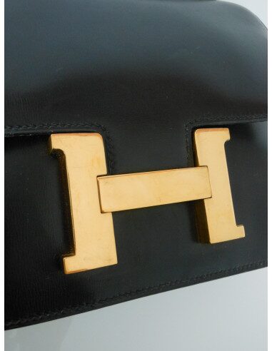SAC HERMES CONSTANCE NOIR
