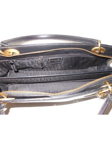 SAC LADY DIOR EAST WEST NOIR