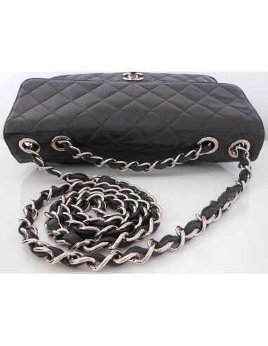 SAC CHANEL TIMELESS GRAND MODELE NOIR CAVIAR
