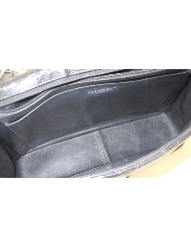 SAC CHANEL TIMELESS GRAND MODELE NOIR CAVIAR