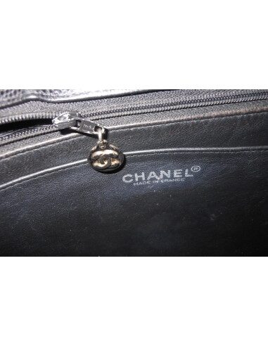 SAC CHANEL TIMELESS GRAND MODELE NOIR CAVIAR