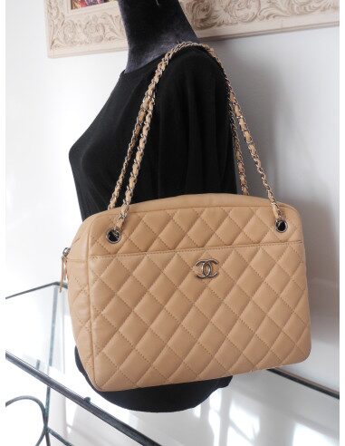 SAC CHANEL CAMERA BEIGE