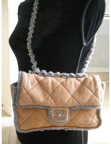 SAC CHANEL MATELASSE EN PEAU