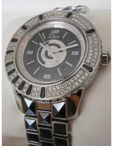 MONTRE DIOR CHRISTAL FULL DIAMANTS 