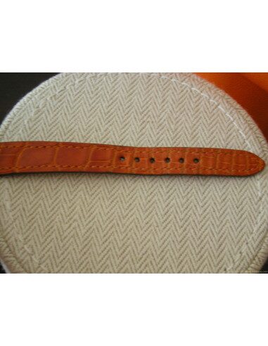 MONTRE MINI CAPE COD OR JAUNE BRACELET ORANGE