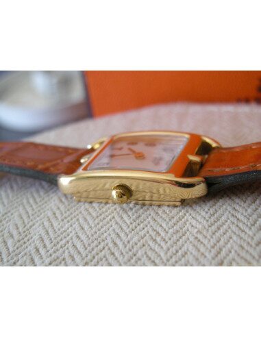 MONTRE MINI CAPE COD OR JAUNE BRACELET ORANGE