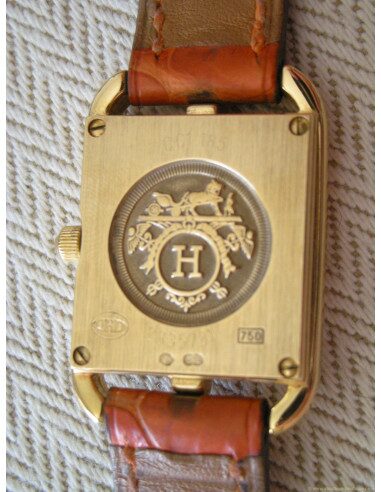 MONTRE MINI CAPE COD OR JAUNE BRACELET ORANGE