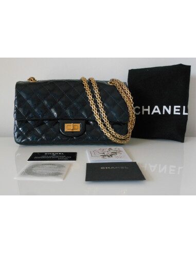 SAC CHANEL 2.55 BLEU 