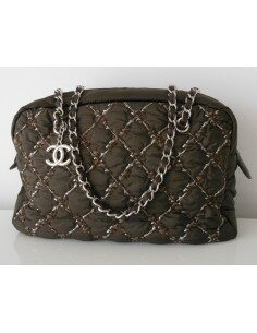 SAC CHANEL CAMERA MARRON