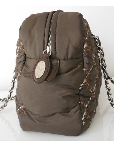 SAC CHANEL CAMERA MARRON