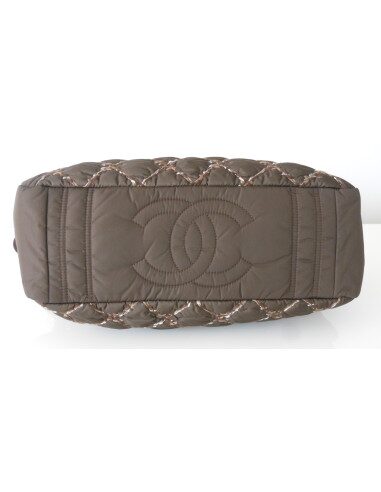 SAC CHANEL CAMERA MARRON