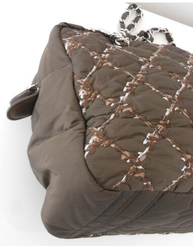 SAC CHANEL CAMERA MARRON
