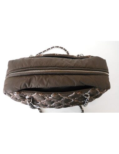 SAC CHANEL CAMERA MARRON