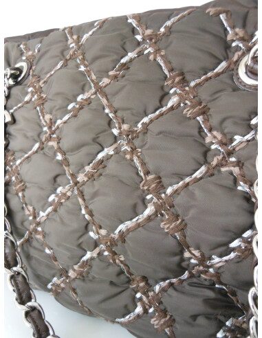 SAC CHANEL CAMERA MARRON