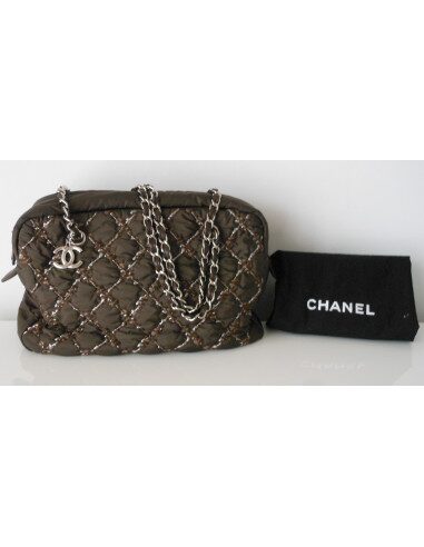 SAC CHANEL CAMERA MARRON
