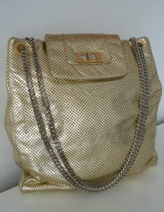 SAC CHANEL 2.55 GRAND MODELE DORE