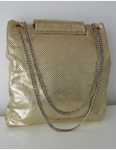 SAC CHANEL 2.55 GRAND MODELE DORE