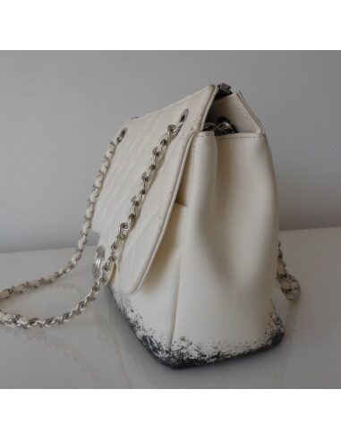 SAC CHANEL TIE AND DYE BLANC GM