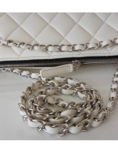 SAC CHANEL TIE AND DYE BLANC GM