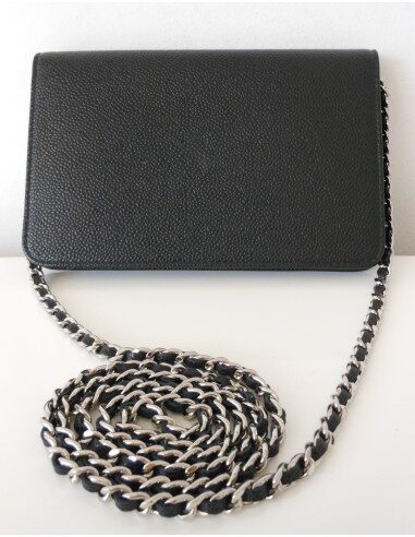 POCHETTE WALLET ON CHAIN CHANEL NOIR