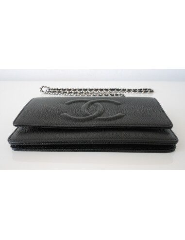 POCHETTE WALLET ON CHAIN CHANEL NOIR