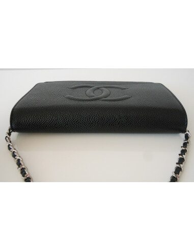 POCHETTE WALLET ON CHAIN CHANEL NOIR