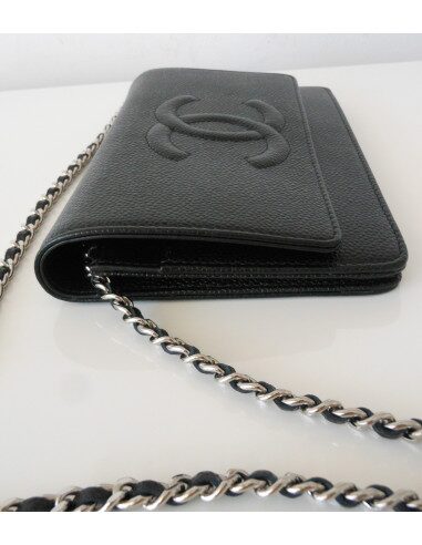 POCHETTE WALLET ON CHAIN CHANEL NOIR