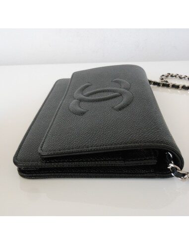 POCHETTE WALLET ON CHAIN CHANEL NOIR