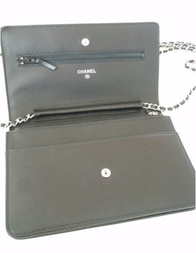 POCHETTE WALLET ON CHAIN CHANEL NOIR