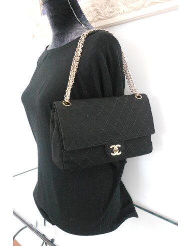 SAC CHANEL MADEMOISELLE VINTAGE NOIR