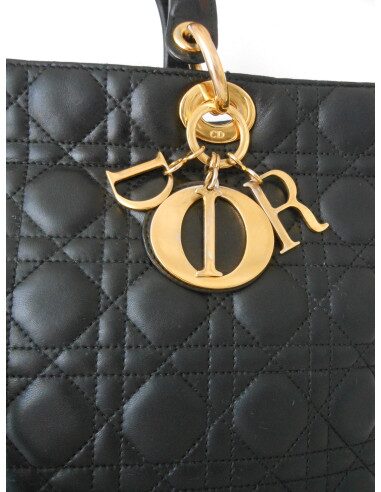 SAC LADY DIOR GM NOIR