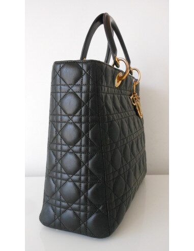 SAC LADY DIOR GM NOIR