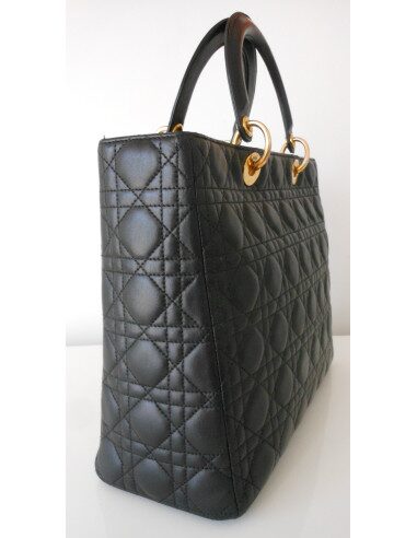SAC LADY DIOR GM NOIR