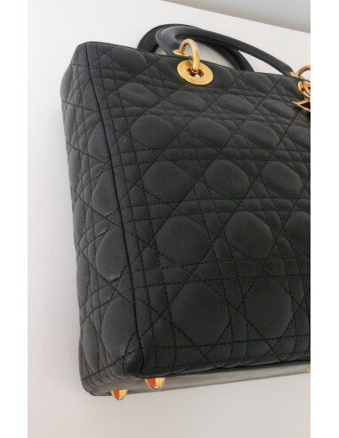 SAC LADY DIOR GM NOIR