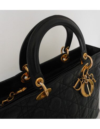 SAC LADY DIOR GM NOIR