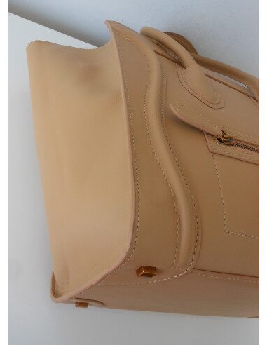 SAC MINI LUGGAGE CELINE BEIGE