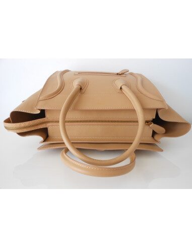 SAC MINI LUGGAGE CELINE BEIGE