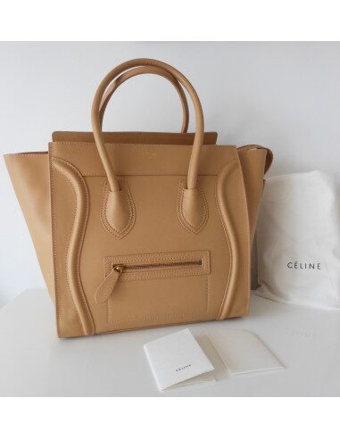SAC MINI LUGGAGE CELINE BEIGE