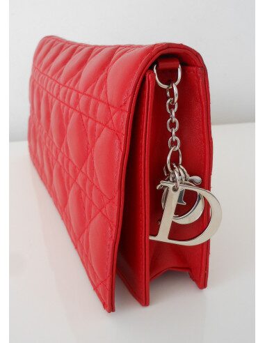 POCHETTE LADY DIOR ROUGE