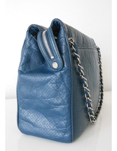 SAC CHANEL CAMERA BLEU 