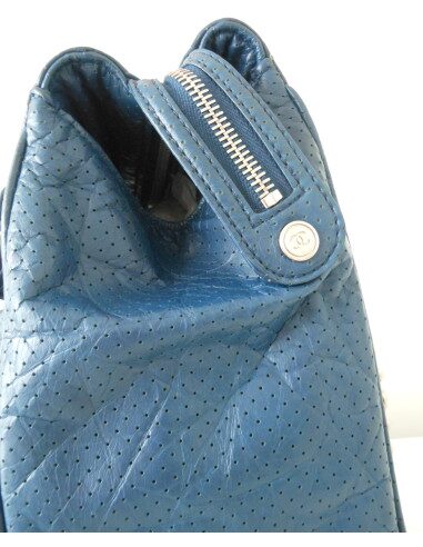 SAC CHANEL CAMERA BLEU 