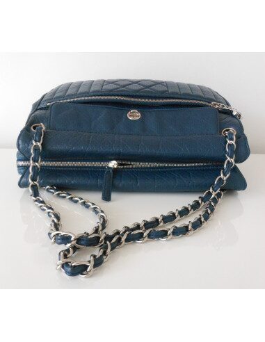SAC CHANEL CAMERA BLEU 