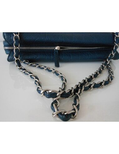 SAC CHANEL CAMERA BLEU 