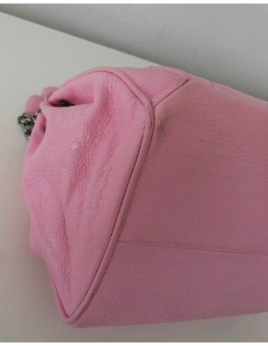 SAC CHANEL CUIR ROSE