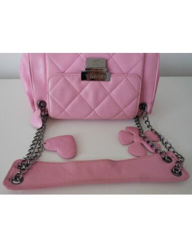 SAC CHANEL CUIR ROSE