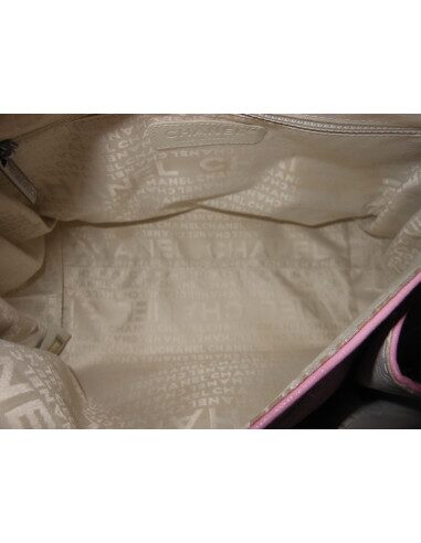 SAC CHANEL CUIR ROSE