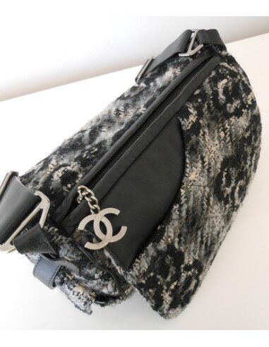 SAC CHANEL TWEED CAMELIA